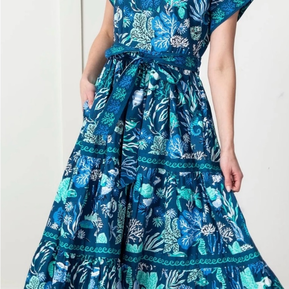 Beachy Keen Oceana dress Printfresh